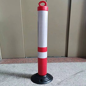 带环反光警示柱弹力柱，不倒翁图3